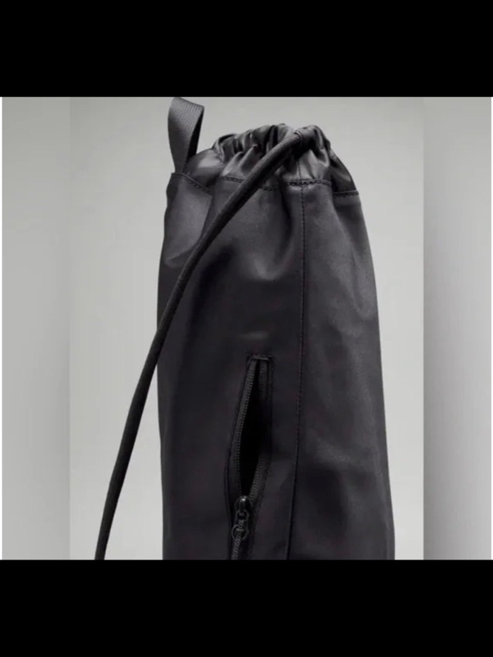 lululemon athletica Black Drawstring Backpack - Picture 4 of 5